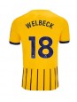 Brighton Danny Welbeck #18 Replika Borta Kläder 2024-25 Kortärmad